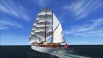 FSX/FS2004 Pilotable Luxury Four Masted Sailing Cruiseship Sea Cloud